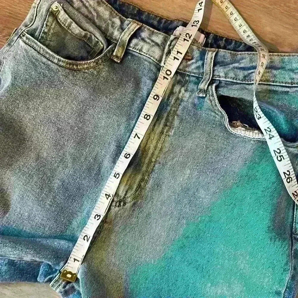 WEWOREWHAT Stiletto Slit Skinny Jeans sz 28 - Picture 5 of 12
